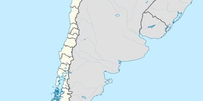 Peta dari antofagasta-Cile