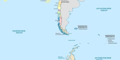 Peta dari Chile kepulauan