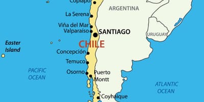 Peta dari concepcion-Cile